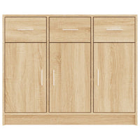 Thumbnail for Sideboard Sonoma-Eiche 91x28x75 cm Holzwerkstoff
