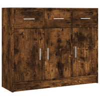 Thumbnail for Sideboard Räuchereiche 91x28x75 cm Holzwerkstoff