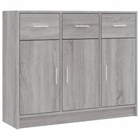 Thumbnail for Sideboard Grau Sonoma 91x28x75 cm Holzwerkstoff
