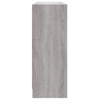 Thumbnail for Sideboard Grau Sonoma 91x28x75 cm Holzwerkstoff