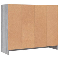 Thumbnail for Sideboard Grau Sonoma 91x28x75 cm Holzwerkstoff