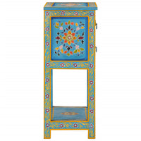 Thumbnail for Sideboard Türkis 55x30x76 cm Massivholz Mango