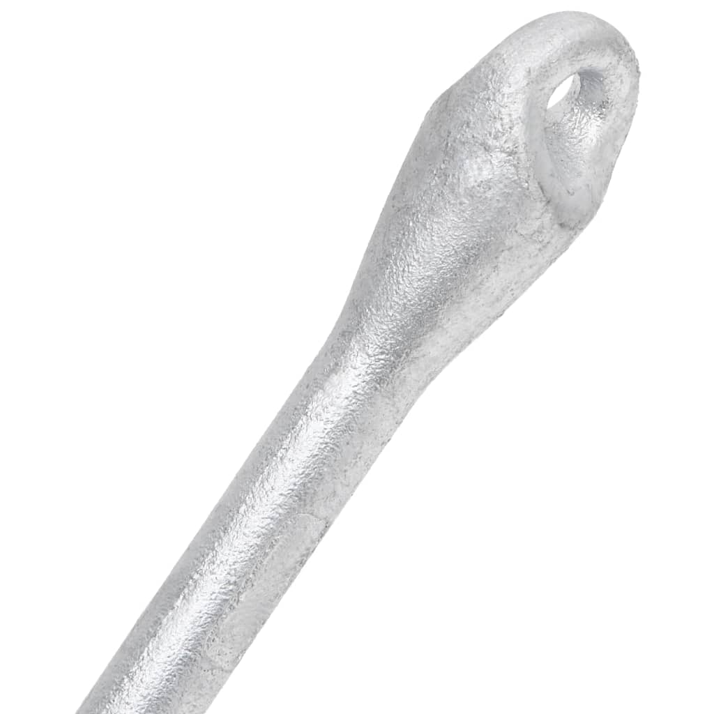 Klappanker Silber 6 kg Feuerverzinktes Gusseisen