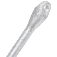 Thumbnail for Klappanker Silber 6 kg Feuerverzinktes Gusseisen