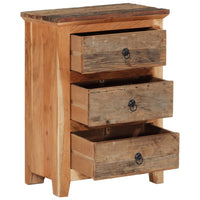 Thumbnail for Beistellschrank 55x33x75 cm Massivholz Akazie