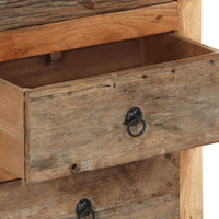 Thumbnail for Beistellschrank 55x33x75 cm Massivholz Akazie