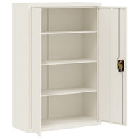 Thumbnail for Aktenschrank Weiß 90x40x180 cm Stahl
