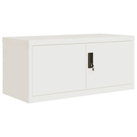Thumbnail for Aktenschrank Weiß 90x40x240 cm Stahl