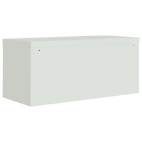 Thumbnail for Aktenschrank Hellgrau 90x40x130 cm Stahl