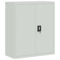 Thumbnail for Aktenschrank Hellgrau 90x40x145 cm Stahl