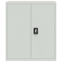 Thumbnail for Aktenschrank Hellgrau 90x40x145 cm Stahl