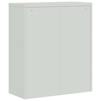 Thumbnail for Aktenschrank Hellgrau 90x40x145 cm Stahl