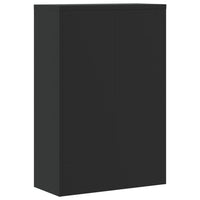 Thumbnail for Aktenschrank Schwarz 90x40x180 cm Stahl