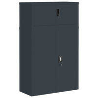Thumbnail for Aktenschrank Anthrazit 90x40x145 cm Stahl