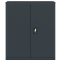 Thumbnail for Aktenschrank Anthrazit 90x40x145 cm Stahl