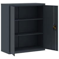 Thumbnail for Aktenschrank Anthrazit 90x40x145 cm Stahl