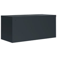 Thumbnail for Aktenschrank Anthrazit 90x40x180 cm Stahl