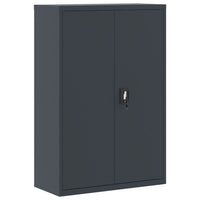 Thumbnail for Aktenschrank Anthrazit 90x40x180 cm Stahl