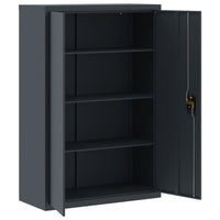 Thumbnail for Aktenschrank Anthrazit 90x40x180 cm Stahl