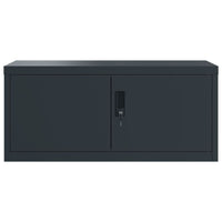 Thumbnail for Aktenschrank Anthrazit 90x40x220 cm Stahl