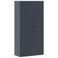 Thumbnail for Aktenschrank Anthrazit 90x40x220 cm Stahl