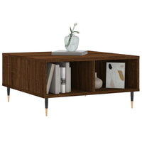 Thumbnail for Couchtisch Braun Eichen-Optik 60x60x30 cm Holzwerkstoff