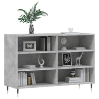 Thumbnail for Sideboard Betongrau 103,5x35x70 cm Holzwerkstoff