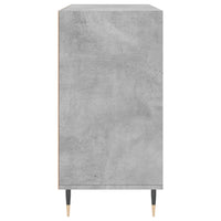 Thumbnail for Sideboard Betongrau 103,5x35x70 cm Holzwerkstoff