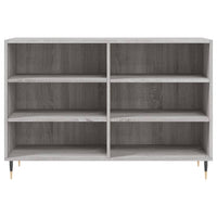 Thumbnail for Sideboard Grau Sonoma 103,5x35x70 cm Holzwerkstoff