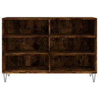 Thumbnail for Sideboard Räuchereiche 103,5x35x70 cm Holzwerkstoff