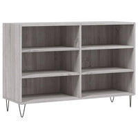 Thumbnail for Sideboard Grau Sonoma 103,5x35x70 cm Holzwerkstoff
