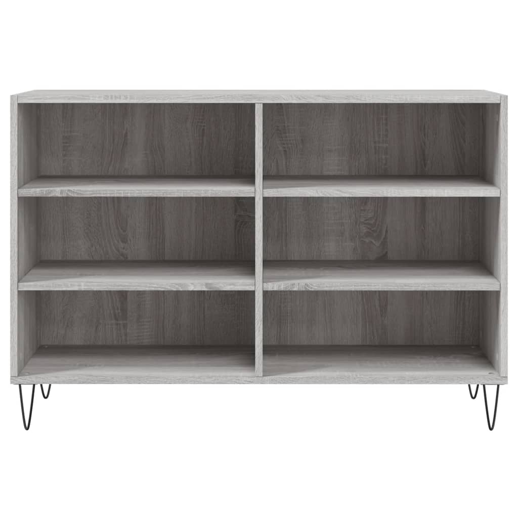 Sideboard Grau Sonoma 103,5x35x70 cm Holzwerkstoff