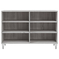 Thumbnail for Sideboard Grau Sonoma 103,5x35x70 cm Holzwerkstoff