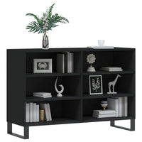 Thumbnail for Sideboard Schwarz 103,5x35x70 cm Holzwerkstoff