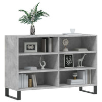 Thumbnail for Sideboard Betongrau 103,5x35x70 cm Holzwerkstoff