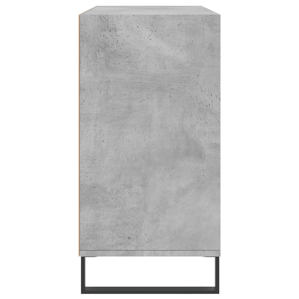 Sideboard Betongrau 103,5x35x70 cm Holzwerkstoff
