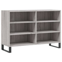 Thumbnail for Sideboard Grau Sonoma 103,5x35x70 cm Holzwerkstoff