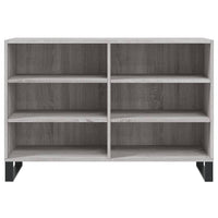 Thumbnail for Sideboard Grau Sonoma 103,5x35x70 cm Holzwerkstoff