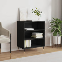 Thumbnail for Sideboard Schwarz 57x35x70 cm Holzwerkstoff