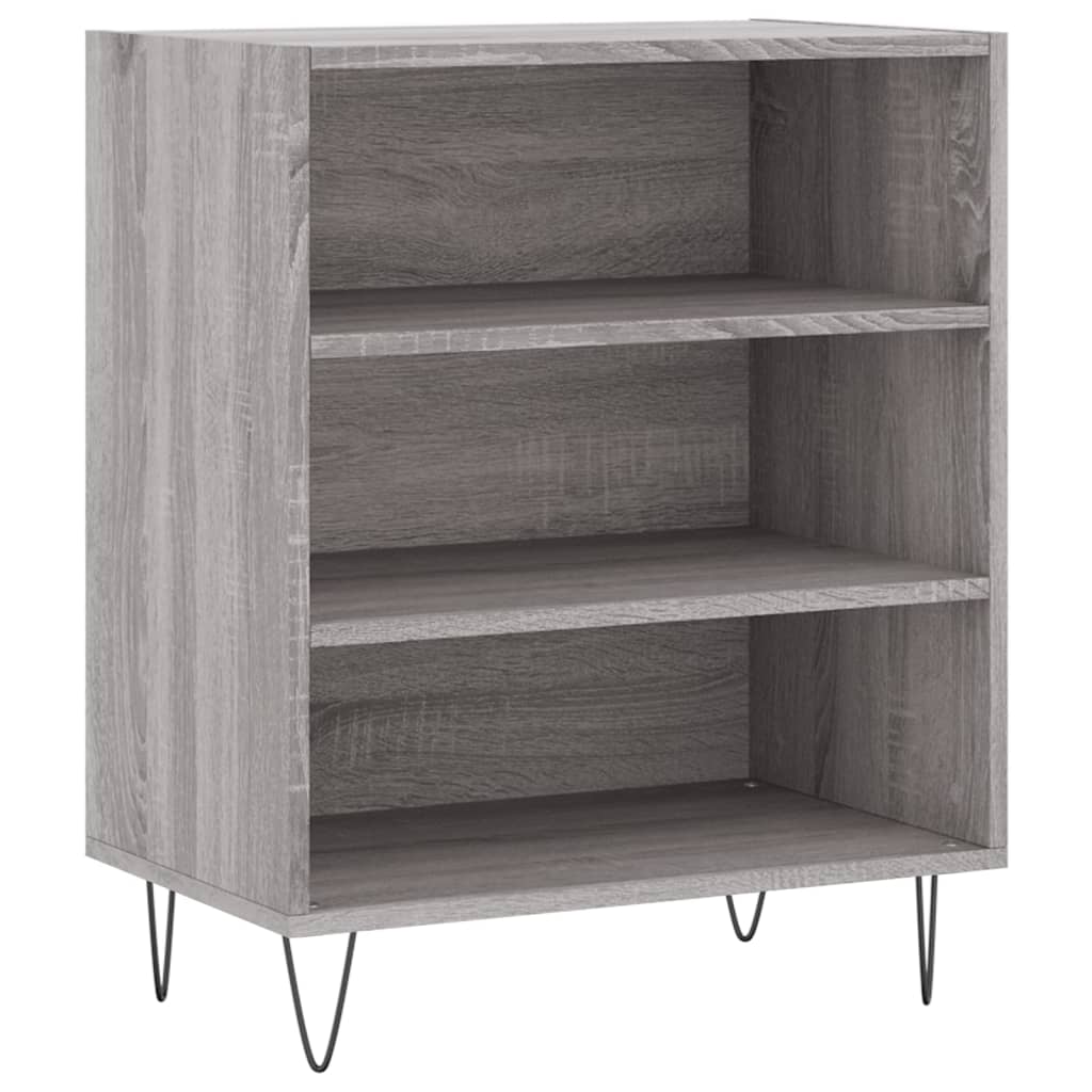 Sideboard Grau Sonoma 57x35x70 cm Holzwerkstoff