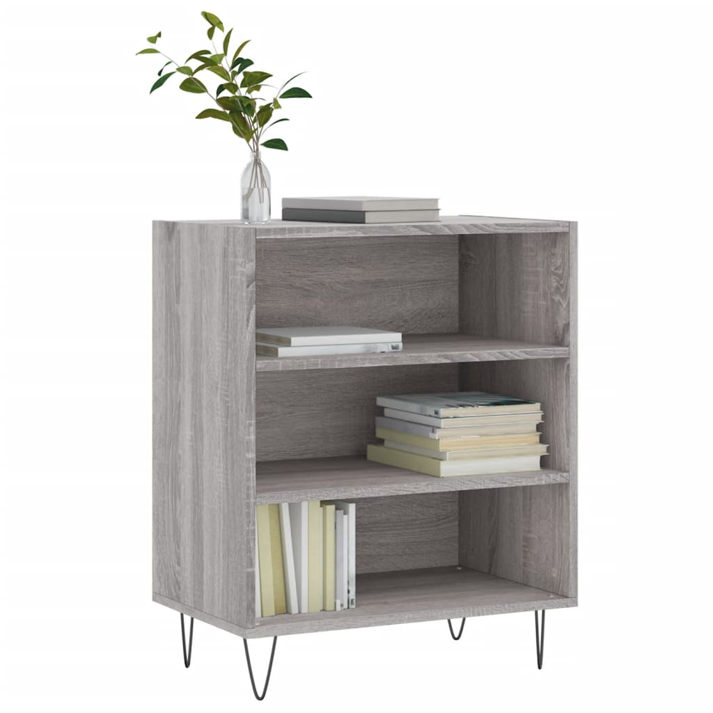 Sideboard Grau Sonoma 57x35x70 cm Holzwerkstoff