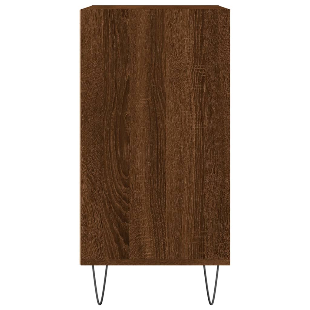 Sideboard Braun Eichen-Optik 57x35x70 cm Holzwerkstoff