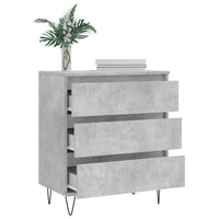 Thumbnail for Sideboard Betongrau 60x35x70 cm Holzwerkstoff