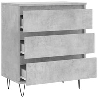 Thumbnail for Sideboard Betongrau 60x35x70 cm Holzwerkstoff