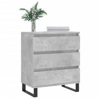 Thumbnail for Sideboard Betongrau 60x35x70 cm Holzwerkstoff