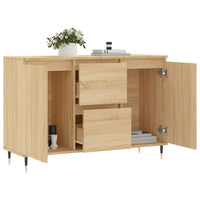 Thumbnail for Sideboard Sonoma-Eiche 104x35x70 cm Holzwerkstoff