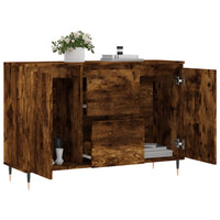 Thumbnail for Sideboard Räuchereiche 104x35x70 cm Holzwerkstoff