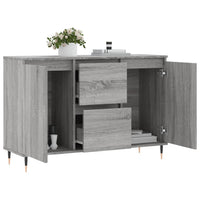 Thumbnail for Sideboard Grau Sonoma 104x35x70 cm Holzwerkstoff