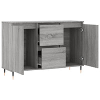 Thumbnail for Sideboard Grau Sonoma 104x35x70 cm Holzwerkstoff
