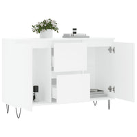 Thumbnail for Sideboard Weiß 104x35x70 cm Holzwerkstoff